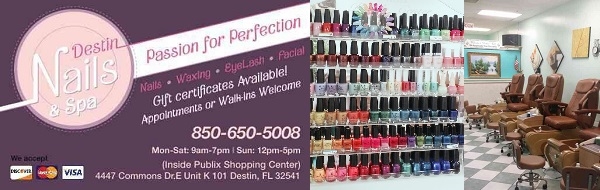 Destin Nails 4447 Commons Dr E Destin Florida 